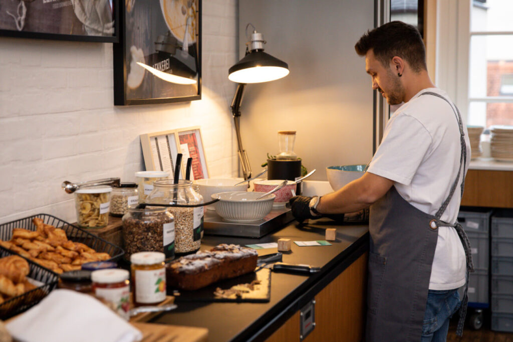 Kantine oder Catering-Service